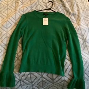 Jcrew green sweater